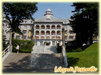 Prisnitzova sanatoria v Lznch Jesenk